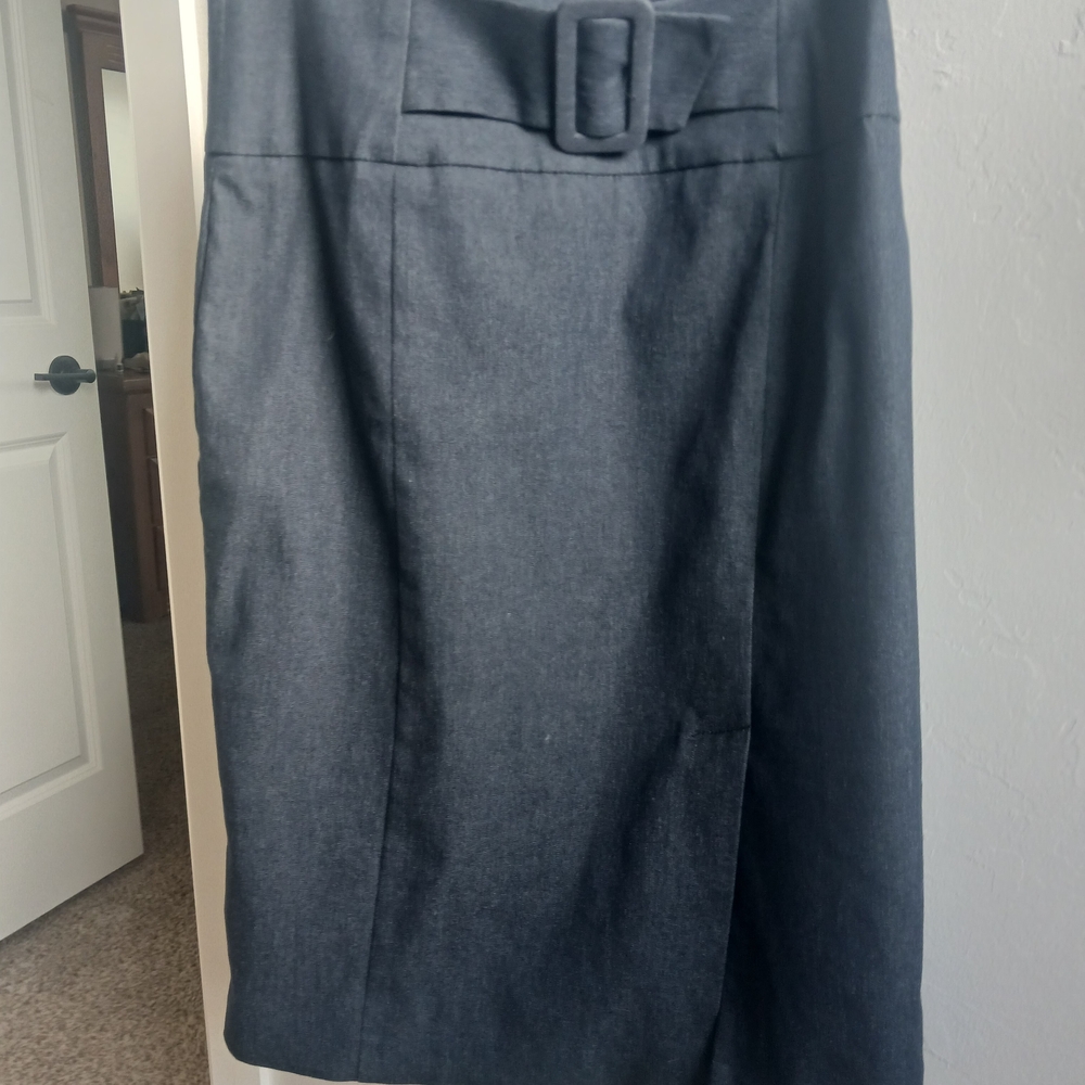 Worthington Black Wrap Pencil Skirt for Work